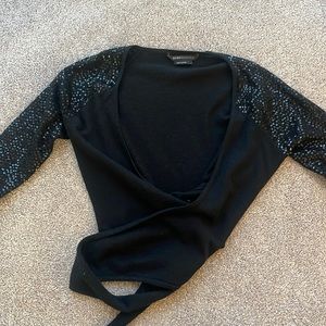 BCBG sequin cardigan